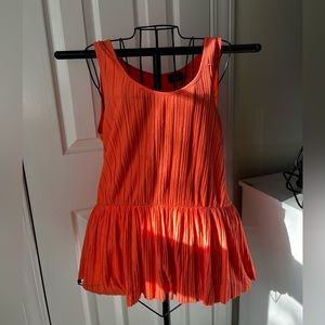 Peach loose peplum blouse | Size XL | Women’s